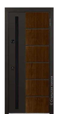 Входная дверь Касарес (вид снаружи) - купить в Краснодаре