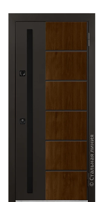 Входная дверь Касарес (вид снаружи) - купить в Краснодаре