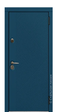 Входная дверь Волкер (вид снаружи) - купить в Краснодаре