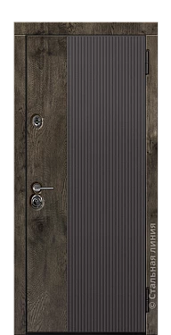 Входная дверь Кобург (вид снаружи) - купить в Краснодаре