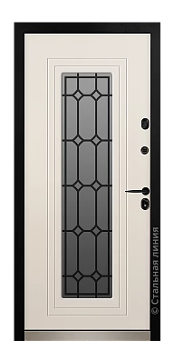 Входная дверь Фибоначчи (вид изнутри) - купить в Краснодаре