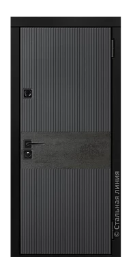 Входная дверь Кантабрия (вид снаружи) - купить в Краснодаре