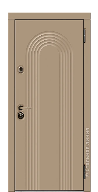 Входная дверь Рифлессо (вид снаружи) - купить в Краснодаре