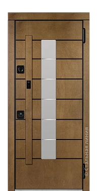 Входная дверь Аликанте (вид снаружи) - купить в Краснодаре