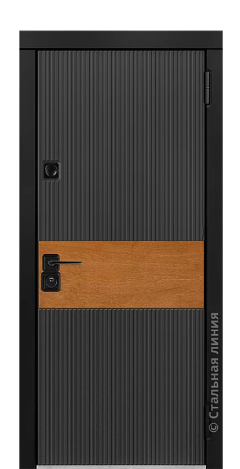 Входная дверь Кантабрия (вид снаружи) - купить в Краснодаре