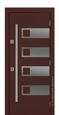 Входная дверь Рандерс (вид снаружи) - купить в Краснодаре