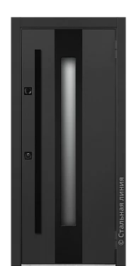 Входная дверь Анкона Лайт (вид снаружи) - купить в Краснодаре