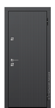 Входная дверь Базель (вид снаружи) - купить в Краснодаре