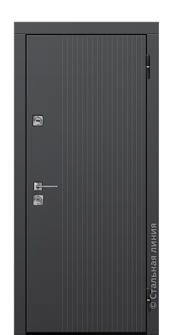 Входная дверь Базель (вид снаружи) - купить в Краснодаре