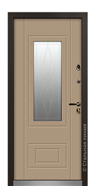 Входная дверь Сатори - вид изнутри Входная дверь Сатори (вид изнутри) - купить в Краснодаре