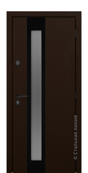 Входная дверь Атлантик (вид снаружи) - купить в Краснодаре