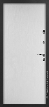 Входная дверь Нова Лайт (вид изнутри) - купить в Краснодаре