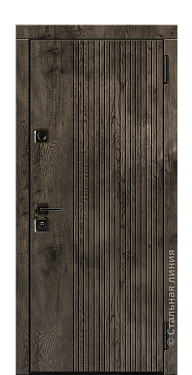 Входная дверь Лигейя (вид снаружи) - купить в Краснодаре