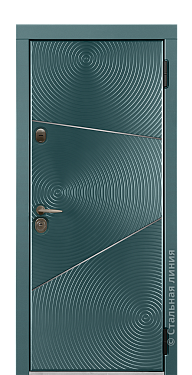 Входная дверь Гелиос (вид снаружи) - купить в Краснодаре