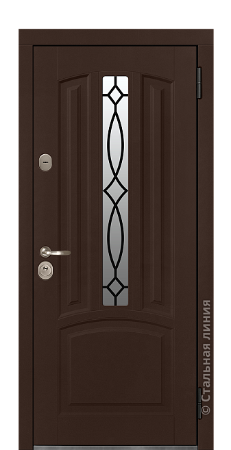 Входная дверь Стамбул (вид снаружи) - купить в Краснодаре