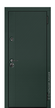 Входная дверь Тевтон (вид снаружи) - купить в Краснодаре