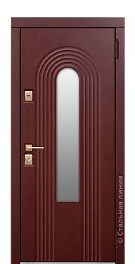 Входная дверь Агиос - вид снаружи Входная дверь Агиос (вид снаружи) - купить в Краснодаре