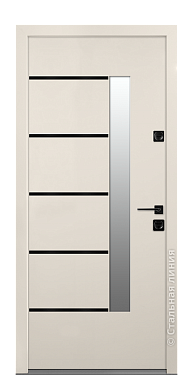 Входная дверь Баслер (вид изнутри) - купить в Краснодаре