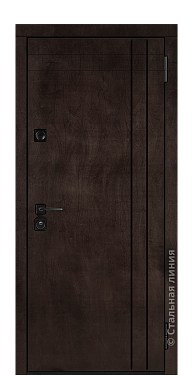 Входная дверь Грэйс (вид снаружи) - купить в Краснодаре