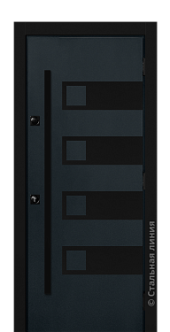 Входная дверь Рандерс (вид снаружи) - купить в Краснодаре