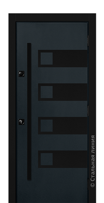 Входная дверь Рандерс (вид снаружи) - купить в Краснодаре