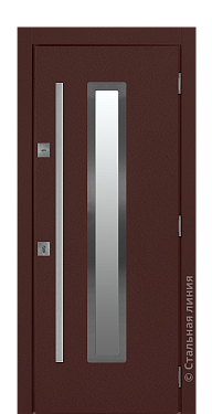 Входная дверь Хельсинки (вид снаружи) - купить в Краснодаре
