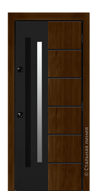 Входная дверь Макензи (вид снаружи) - купить в Краснодаре