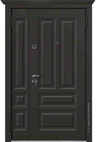 Входная дверь Олеандр (вид снаружи) - купить в Краснодаре