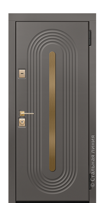 Входная дверь Эрчел - вид снаружи Входная дверь Эрчел (вид снаружи) - купить в Краснодаре