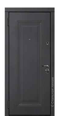 Входная дверь Лугано (вид снаружи) - купить в Краснодаре