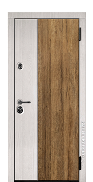 Входная дверь Борнмут (вид снаружи) - купить в Краснодаре