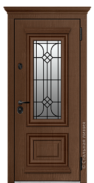 Входная дверь Монтэ - вид снаружи Входная дверь Монтэ (вид снаружи) - купить в Краснодаре