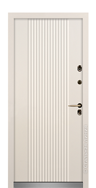 Входная дверь Рифлессо - вид изнутри Входная дверь Рифлессо (вид изнутри) - купить в Краснодаре