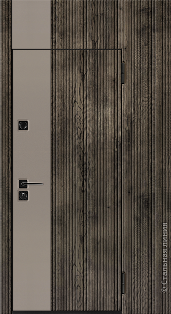 Входная дверь Кобург (вид снаружи) - купить в Краснодаре