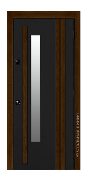 Входная дверь Баслер (вид снаружи) - купить в Краснодаре