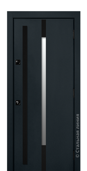 Входная дверь Детройт (вид снаружи) - купить в Краснодаре